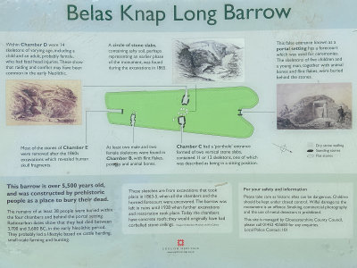 Belas Knap Long Barrow (EH) - Gloucestershire