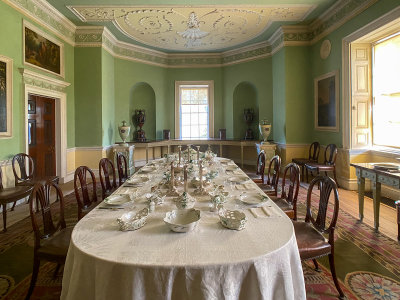 Saltram House - The Dining Room.
