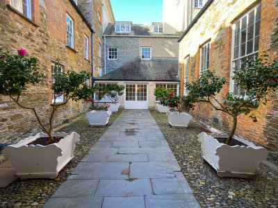 Saltram House - The Inner Courtyard.