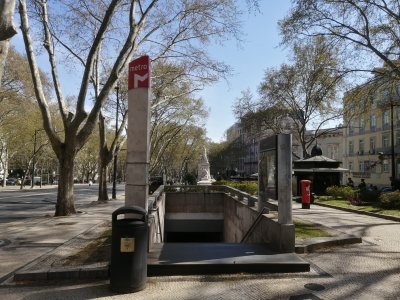 Subway entrance