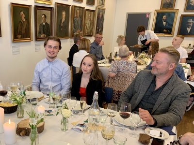 Rasmuses Konfirmation i Ljt Kirke og p Folkehjem 24.4.22