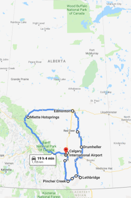 Alberta Road trip 2019