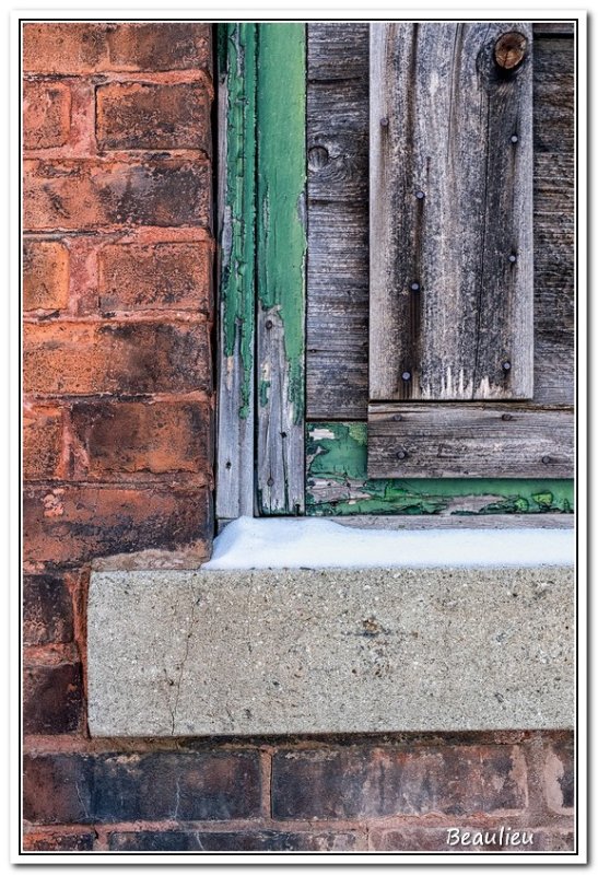 Rouge et vert