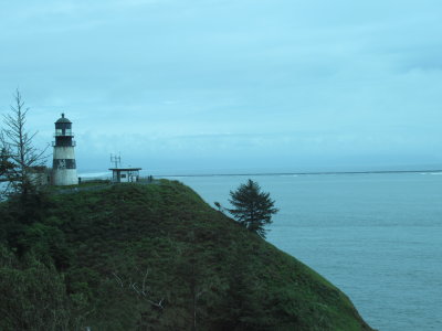Washingto Side Lighthouse, Oregon Side Jetty