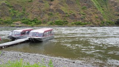 Our Jet Boats Stop for Lunch at a Nature Conservancy Ranch