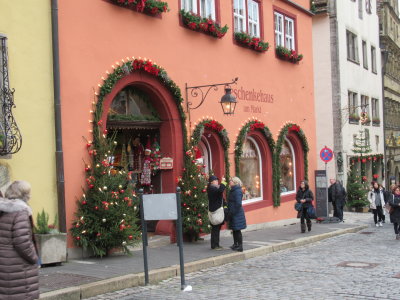 The Christmas Store in Rothenburg