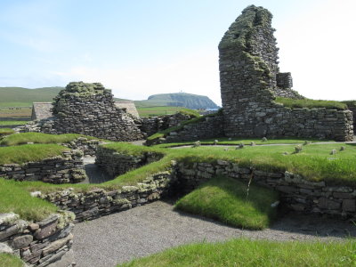 Ruins from 8th Century - Shetland Islands