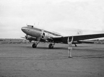 1954 - 1957 DC3 at Lodja Airstrip.jpg