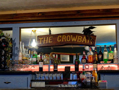Crowbar bar inside