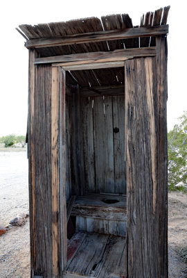 outhouse Chase Bagdad Mine