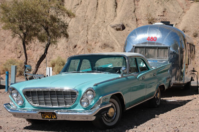 Vintage Chrysler and Airstream