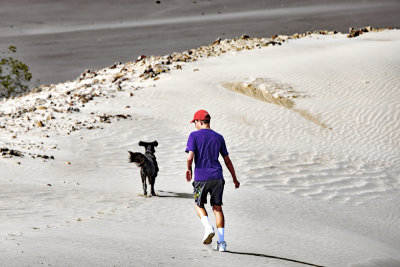 Friends on Dunes