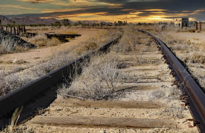 Cima abandoned tracks 