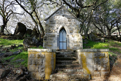 Sonoma Cemetery Durhing crypt