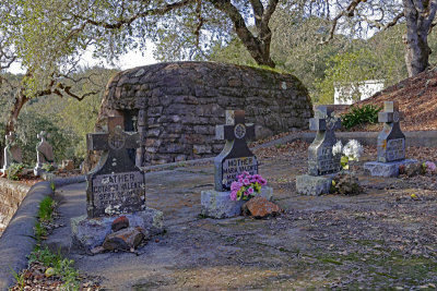 Sonoma Cemetery Valente crosses
