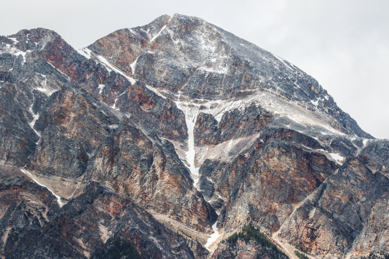 Pyramid Mt Jasper