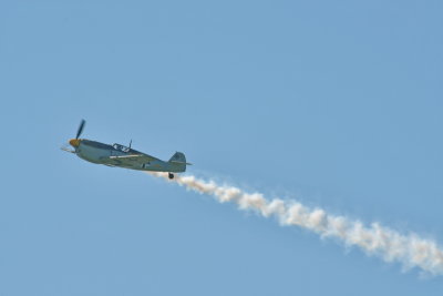 There was a Spitfire on it's tail