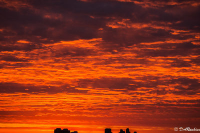 Clouds and a Canadian Sunset