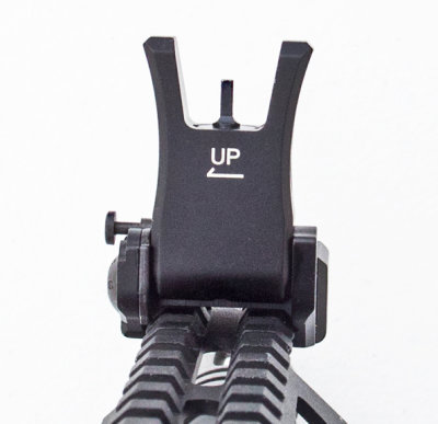 6830 DEL TON with UTG Low Profile flip-up  front sight