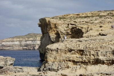 The former Blue Hole