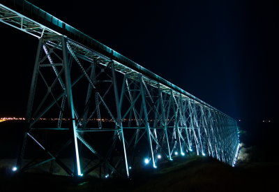 High Level Bridge Lit Up 2