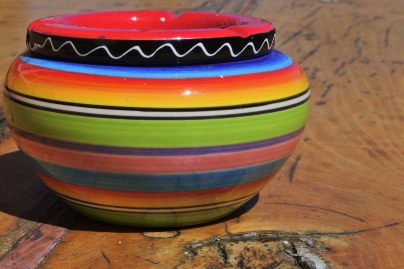 Ceramic and wood