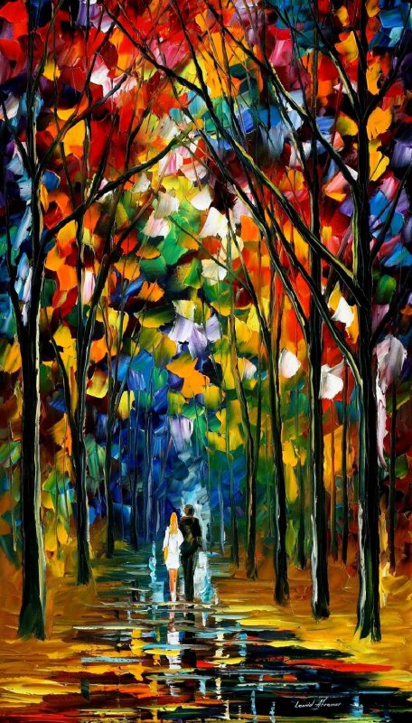LOVE VIBRATIONS  oil painting on canvas