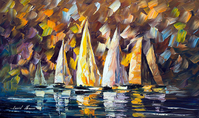 BROWN SEA  oil painting on canvas