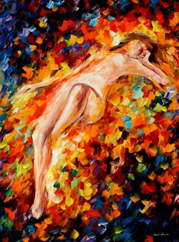 MISTY LOVE  oil painting on canvas