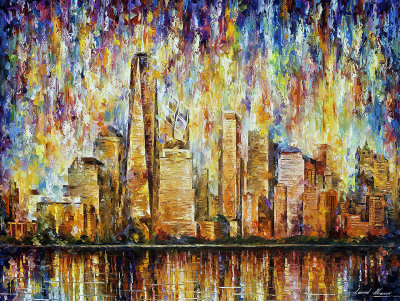 NEW YORK CITY 48x36 (120cm x 90cm)  oil painting on canvas