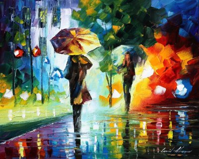 DREAMS OF THE RAIN  oil painting on canvas