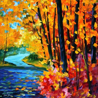 SOUNDS OF THE FALL  oil painting on canvas