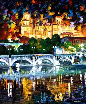 SPAIN SALAMANCA  oil painting on canvas