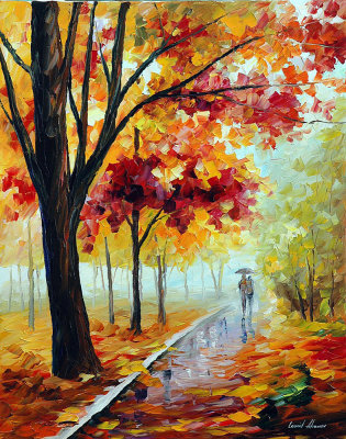 AUTUMN MOOD  oil painting on canvas