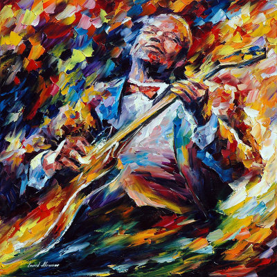 BB KING  oil painting on canvas