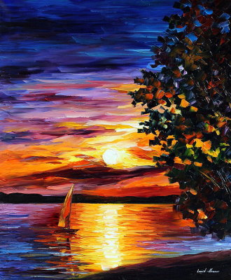 BEAUTY OF NIGHT  oil painting on canvas