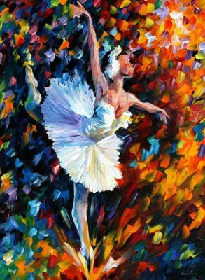 DANCE OF THE SOUL  oil painting on canvas
