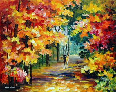 FALL EXPRESSION  oil painting on canvas