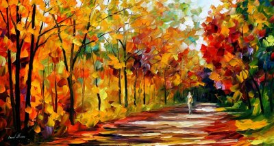 FALL NOON  oil painting on canvas