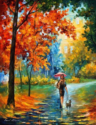 INTRIGUING AUTUMN  oil painting on canvas