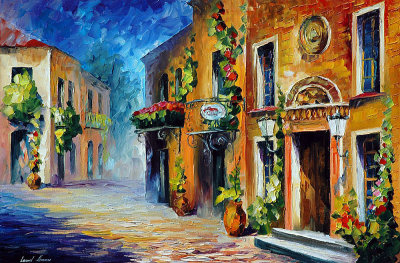 ITALIAN NOON  oil painting on canvas