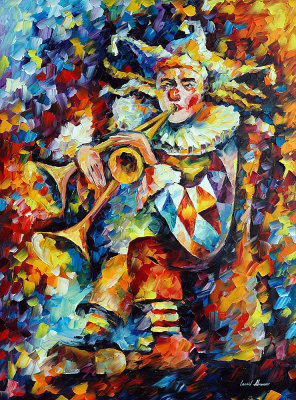 JESTER  oil painting on canvas