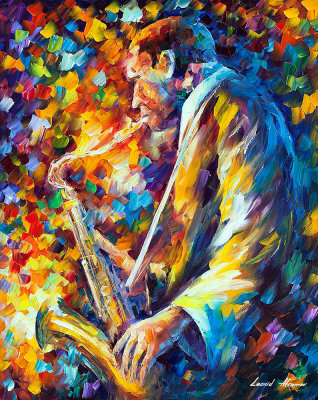 JOHN COLTRANE MUSIC  oil painting on canvas