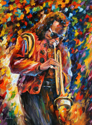 LEGENDARY MILES DAVIS  oil painting on canvas