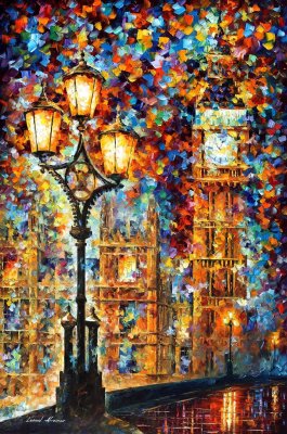 LONDON'S DREAMS 36X48  oil painting on canvas