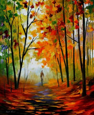 MELODY OF AUTUMN  oil painting on canvas