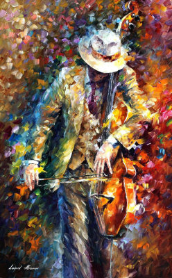 MISTY MUSIC  oil painting on canvas