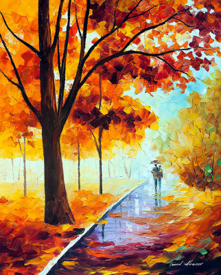 NICE FOG  oil painting on canvas