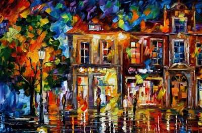 NIGHT IMAGINATION  oil painting on canvas