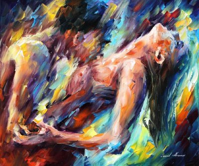 PASSION 48x36 (120cm x 90cm)  oil painting on canvas